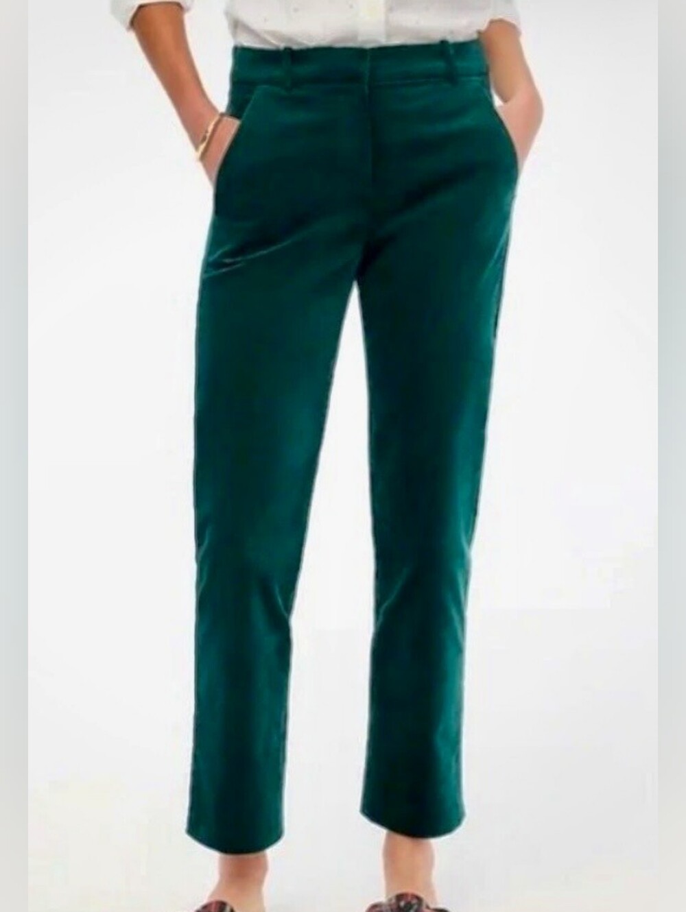 J. Crew Velvet Kallie Pants